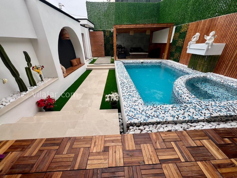 عکس شماره 842713 - کلبه چوبی با استخر جکوزی رامسر -