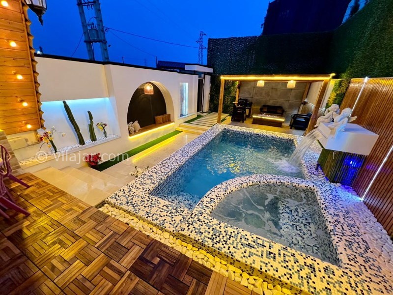 عکس شماره 842715 - کلبه چوبی با استخر جکوزی رامسر -