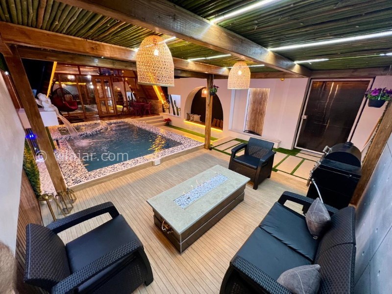 عکس شماره 842716 - کلبه چوبی با استخر جکوزی رامسر -