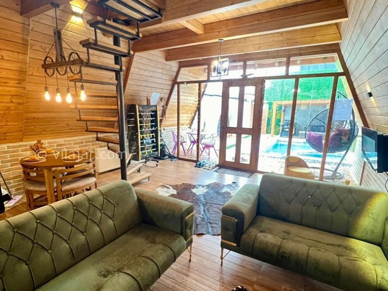 عکس شماره 842723 - کلبه چوبی با استخر جکوزی رامسر -