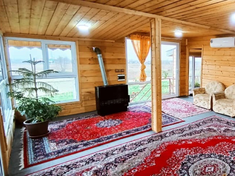 عکس شماره 845050 - اجاره ویلا چوبی جنگلی در ماسال -
