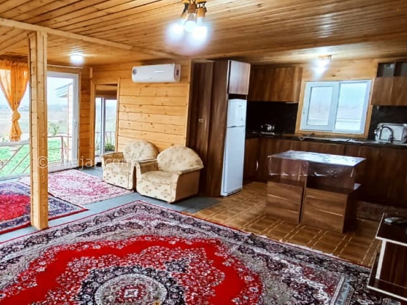 عکس شماره 845051 - اجاره ویلا چوبی جنگلی در ماسال -