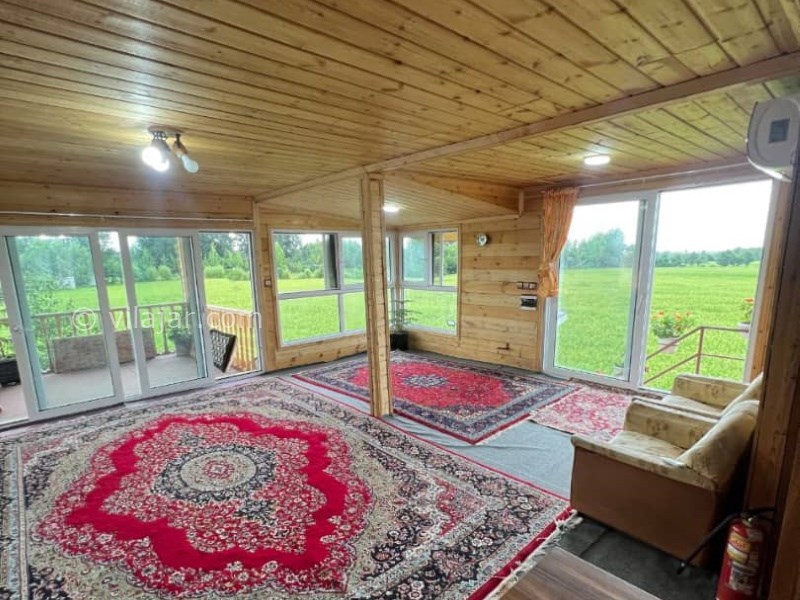 عکس شماره 845064 - اجاره ویلا چوبی جنگلی در ماسال -