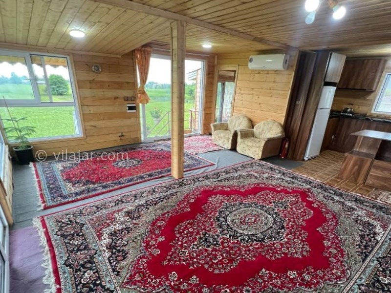 عکس شماره 845066 - اجاره ویلا چوبی جنگلی در ماسال -