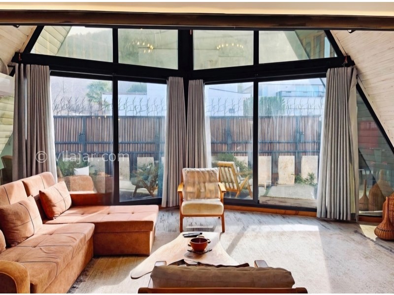 عکس شماره 845542 - اجاره ویلا با استخر روباز چالوس - 