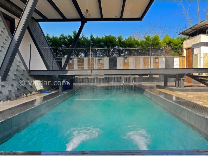 عکس شماره 845547 - اجاره ویلا با استخر روباز چالوس - 