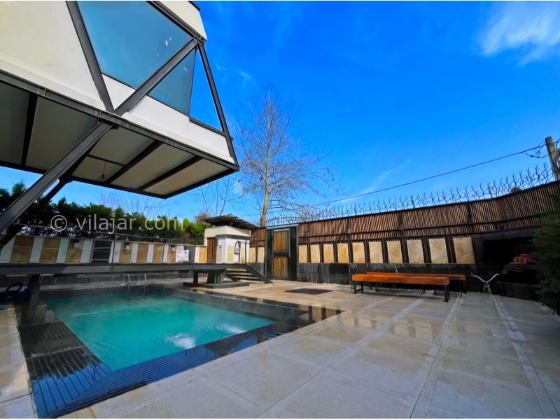 عکس شماره 845549 - اجاره ویلا با استخر روباز چالوس - 