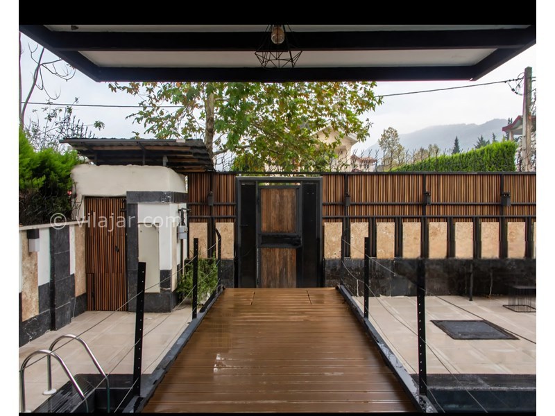 عکس شماره 845559 - اجاره ویلا با استخر روباز چالوس - 