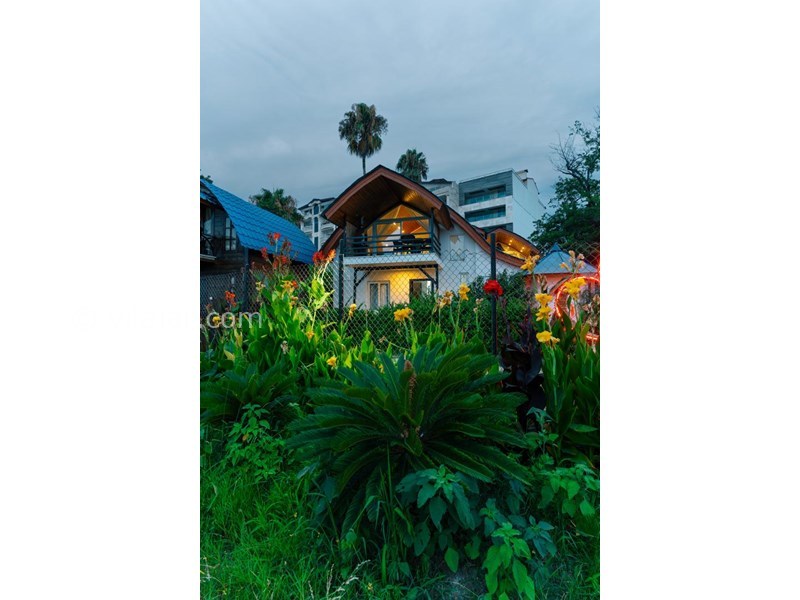 عکس شماره 849291 - اجاره ویلای لب دریا در رامسر - نمای بیرونی ویلای ساحلی پلاک 1 دو خواب دوبلکس بدون استخر واحد جلویی