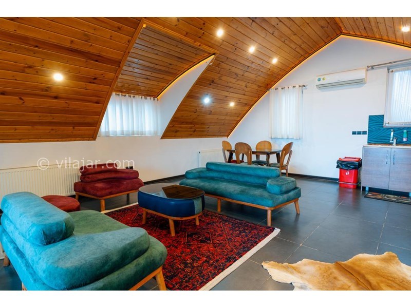 عکس شماره 849299 - اجاره ویلای لب دریا در رامسر - حال و پذیرایی ویلای ساحلی پلاک 1 دو خواب دوبلکس بدون استخر واحد جلویی