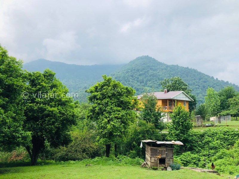 عکس شماره 852518 - اجاره ویلا چوبی در ماسال - چشم انداز اطراف ویلا بسیار زیبا