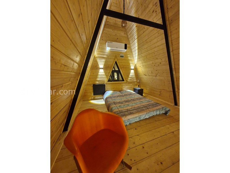 عکس شماره 852690 - اجاره کلبه چوبی در رضوانشهر گیلان - اتاق خواب کلبه بمانی