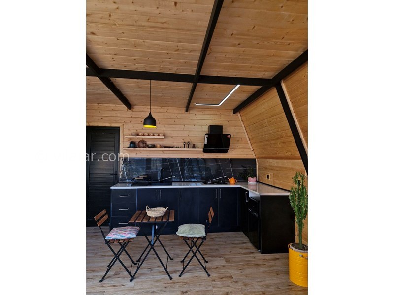 عکس شماره 852691 - اجاره کلبه چوبی در رضوانشهر گیلان - آشپزخانه کلبه بمانی