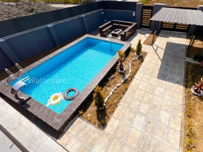 عکس شماره 852714 - اجاره ویلا چوبی با استخر روباز نور - 