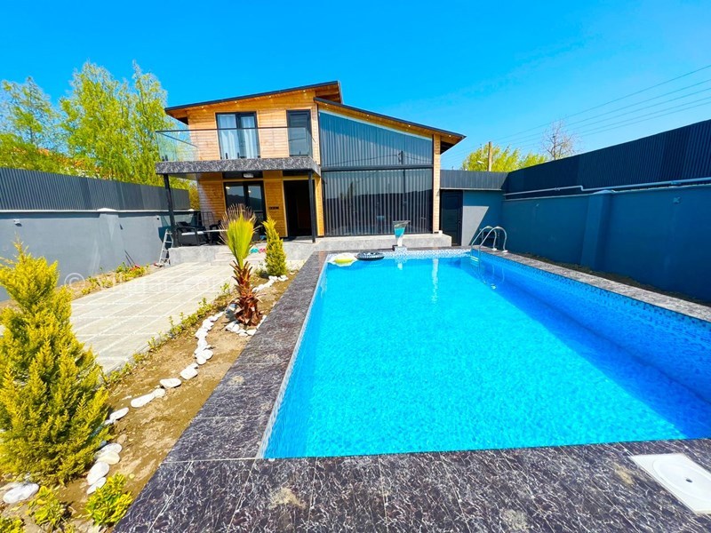 عکس شماره 852716 - اجاره ویلا چوبی با استخر روباز نور - 