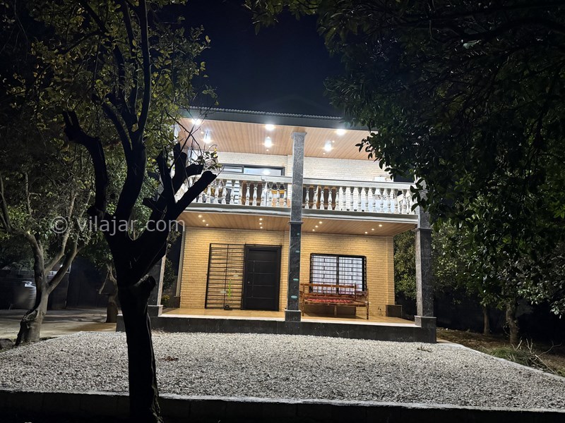 عکس شماره 853762 - اجاره ویلا جنگلی در رامسر - نمای روبرو