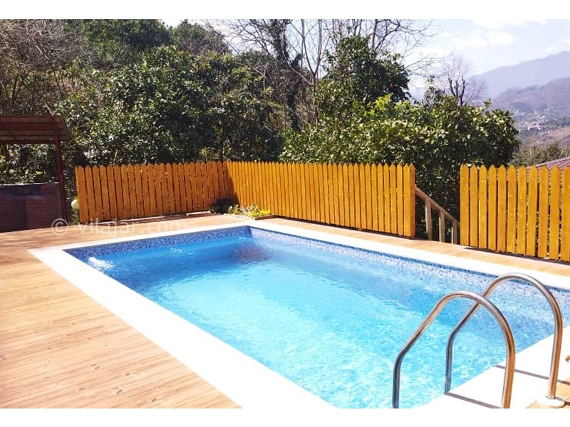 عکس شماره 854229 - اجاره ویلا جنگلی با استخر روباز رامسر - 