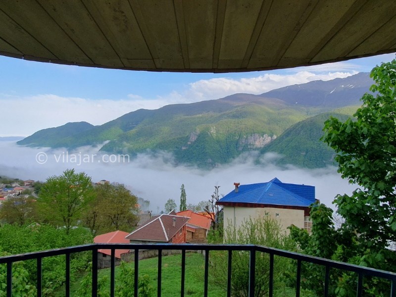 عکس شماره 856573 - اجاره اقامتگاه در جاده دوهزار تنکابن - بالکن