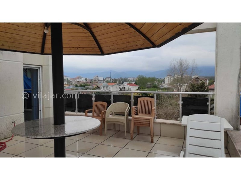 عکس شماره 856723 - ویلا استخردار دربست متل قو - تراس با ویو و باربیکیو