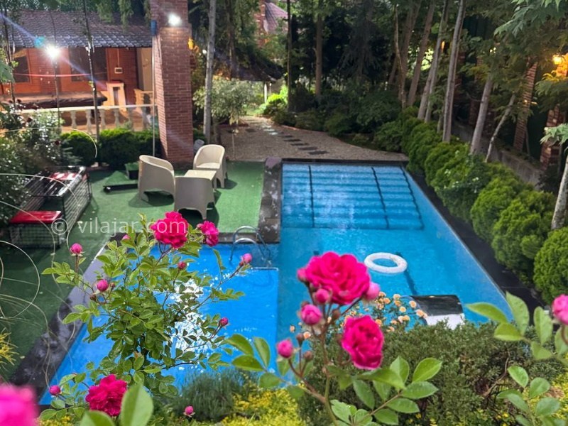 عکس شماره 858841 - اجاره ویلا استخر آبگرم در کلاردشت - 