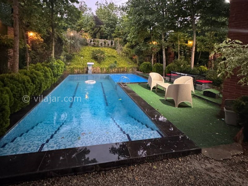 عکس شماره 858842 - اجاره ویلا استخر آبگرم در کلاردشت - 