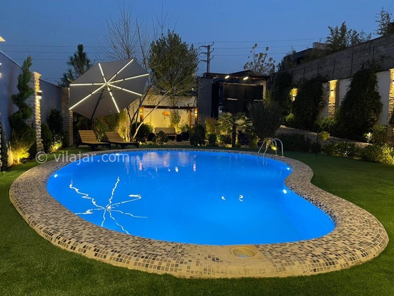 عکس شماره 859901 - اجاره ویلا با استخر آبگرم رودهن - 