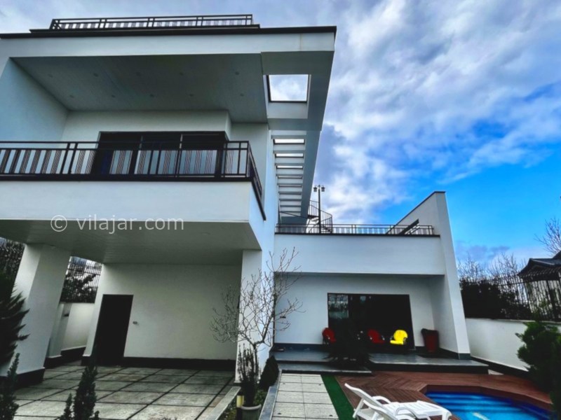 عکس شماره 860543 - ویلا استخرروباز مدرن با جکوزی نوشهر - 