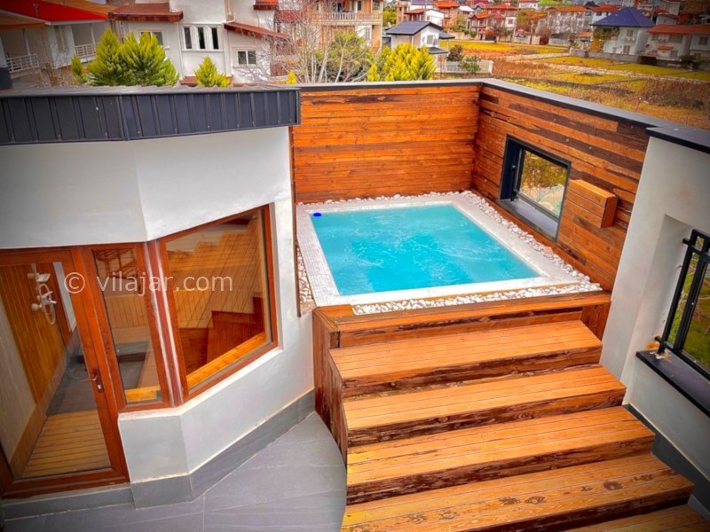 عکس شماره 860545 - ویلا استخرروباز مدرن با جکوزی نوشهر - 