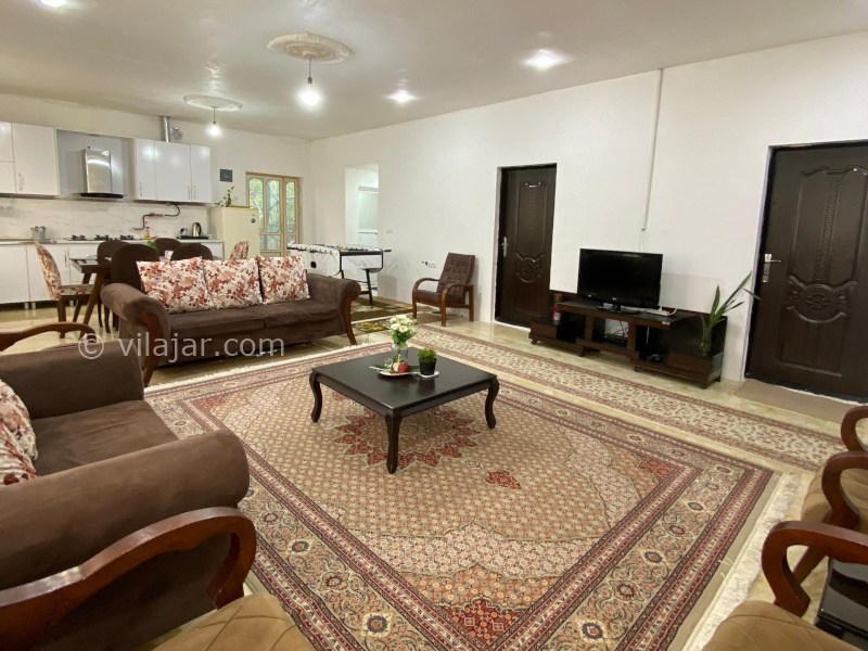 عکس شماره 865573 - اجاره ویلای جنگلی ماسال استخر آبگرم - نمای از پذیرایی