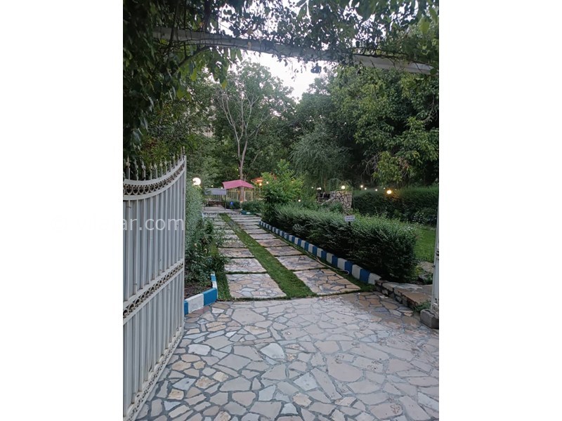 عکس شماره 867979 - اجاره ویلا باغ در سامان لب رودخانه - 