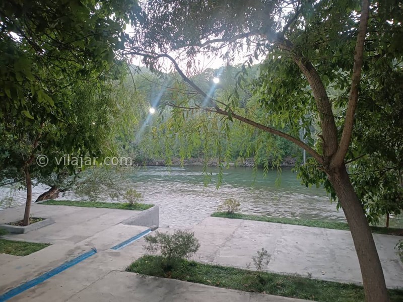 عکس شماره 867980 - اجاره ویلا باغ در سامان لب رودخانه - 