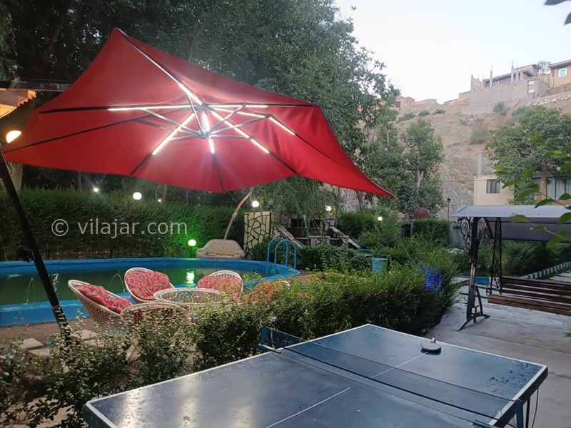 عکس شماره 867982 - اجاره ویلا باغ در سامان لب رودخانه - 