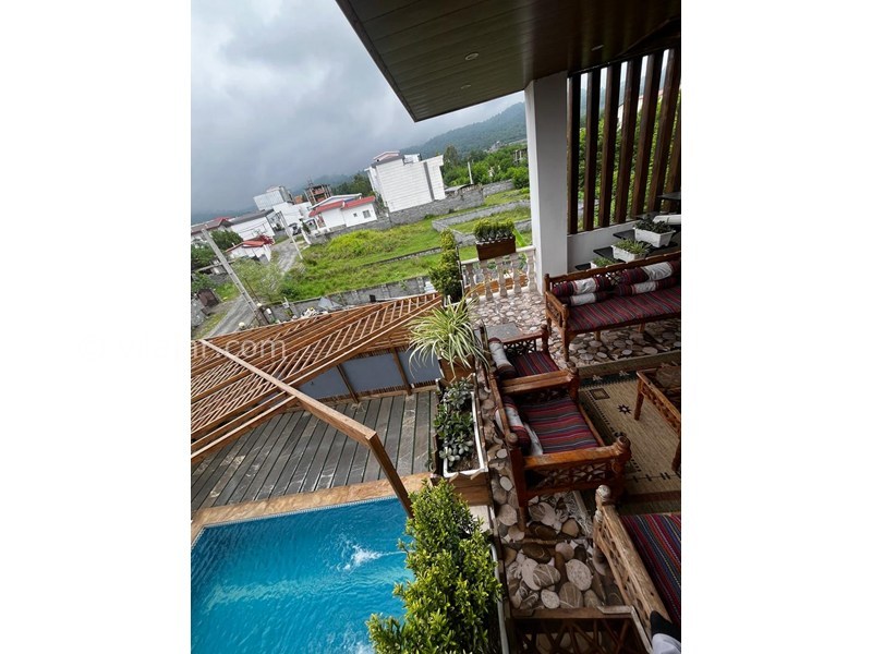 عکس شماره 869393 - ویلا جنگلی در نوشهر با استخر روباز - 