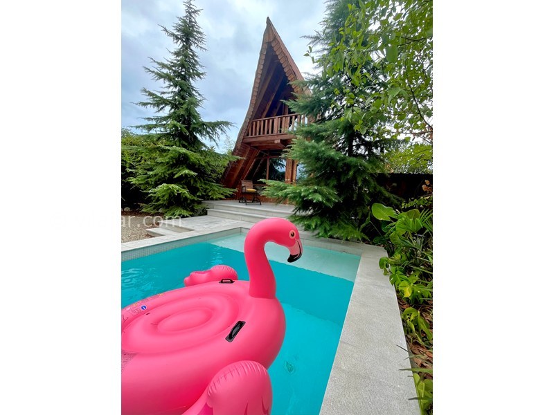 عکس شماره 870094 - کلبه چوبی استخردار نزدیک رامسر - 