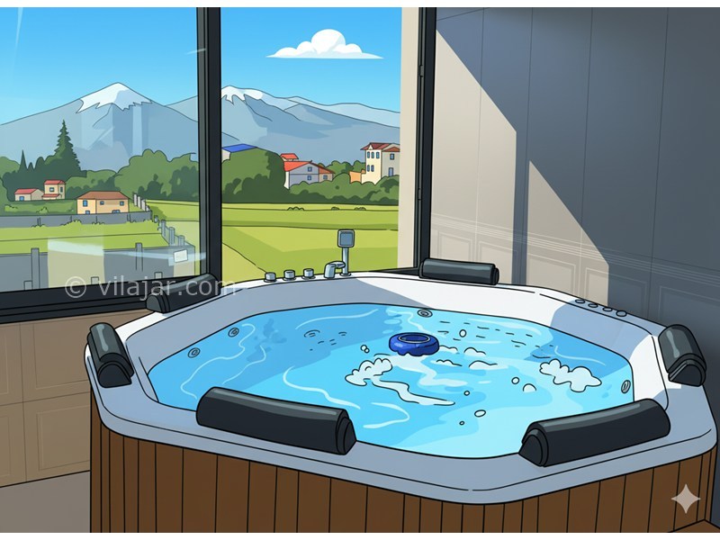 عکس شماره 871686 - اجاره ویلا با استخر آبگرم تنکابن - 