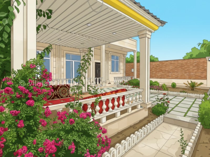 عکس شماره 871859 - ویلا چهارباغ کرج جکوزی استخر آبگرم - 