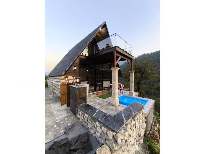 عکس شماره 874087 - اجاره کلبه جنگلی رویان با جکوزی -