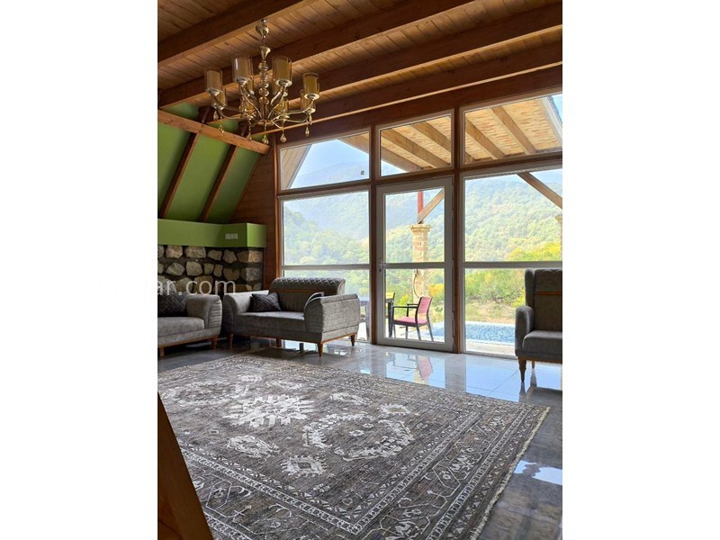 عکس شماره 874089 - اجاره کلبه جنگلی رویان با جکوزی -