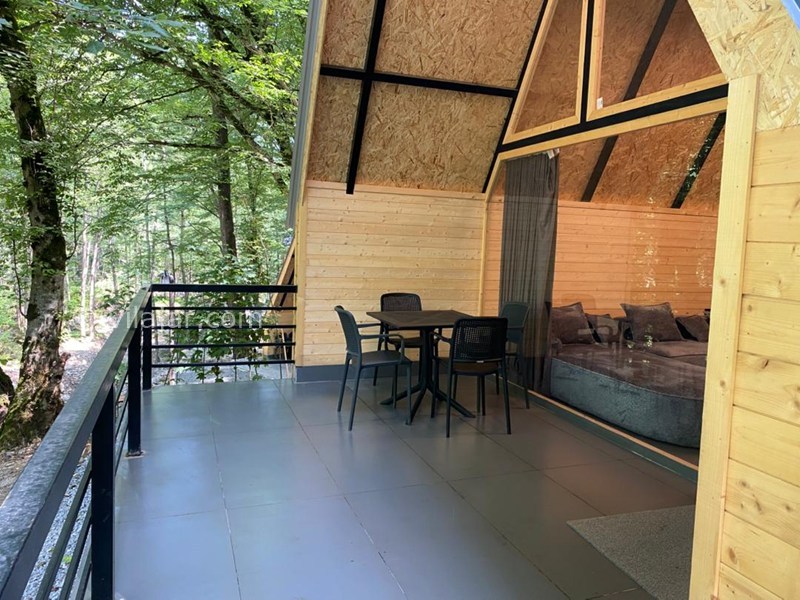 عکس شماره 874098 - اجاره کلبه چوبی جنگلی در رویان - 