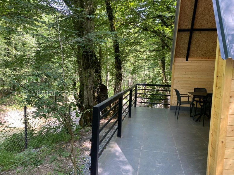 عکس شماره 874102 - اجاره کلبه چوبی جنگلی در رویان - 