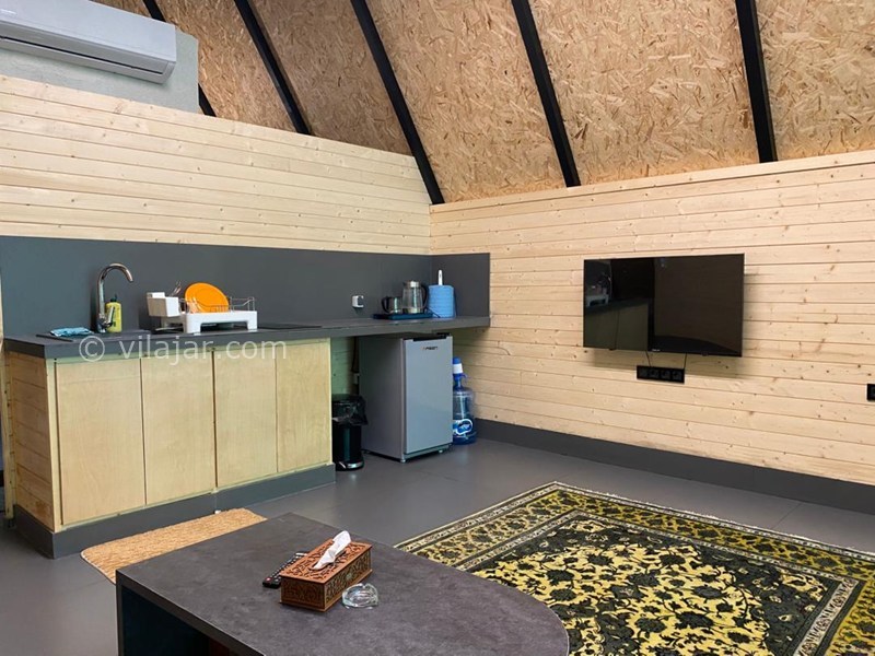 عکس شماره 874103 - اجاره کلبه چوبی جنگلی در رویان - 