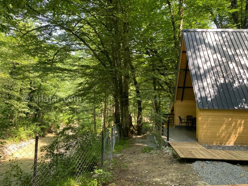 عکس شماره 874105 - اجاره کلبه چوبی جنگلی در رویان - 