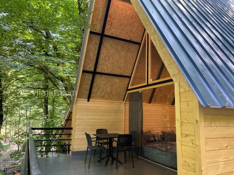 عکس شماره 874109 - اجاره کلبه چوبی جنگلی در رویان - 