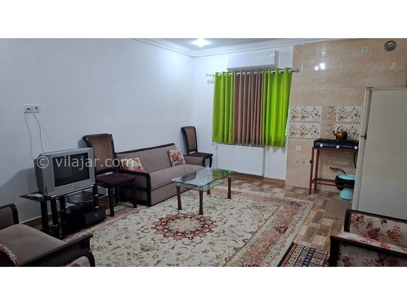 عکس شماره 874444 - اجاره ویلا چوبی در ماسال - هال واشپزخانه پایین