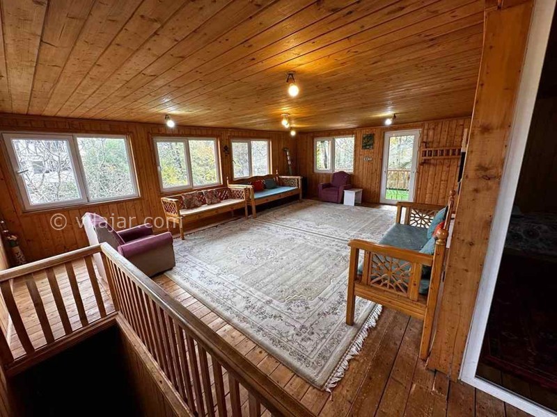 عکس شماره 874450 - اجاره ویلا چوبی جنگلی در ماسال - 