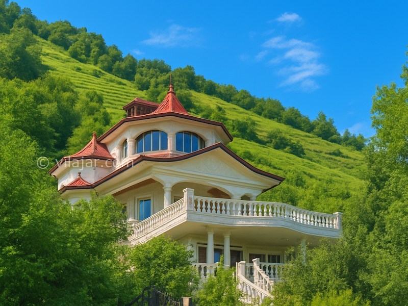 عکس شماره 877084 - ویلا با استخر آبگرم در گردنه حیران - 