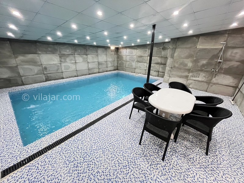 عکس شماره 877596 - اجاره ویلا با استخر آبگرم در کردان - 