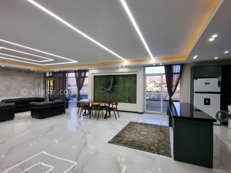 عکس شماره 877660 - ویلا با دو استخر آبگرم در رودهن - سالن فوقانی با سبک مدرن