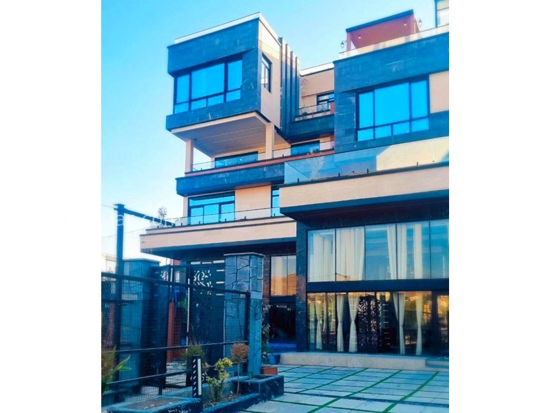 عکس شماره 877674 - ویلا با دو استخر آبگرم در رودهن - نمای جنوبی 