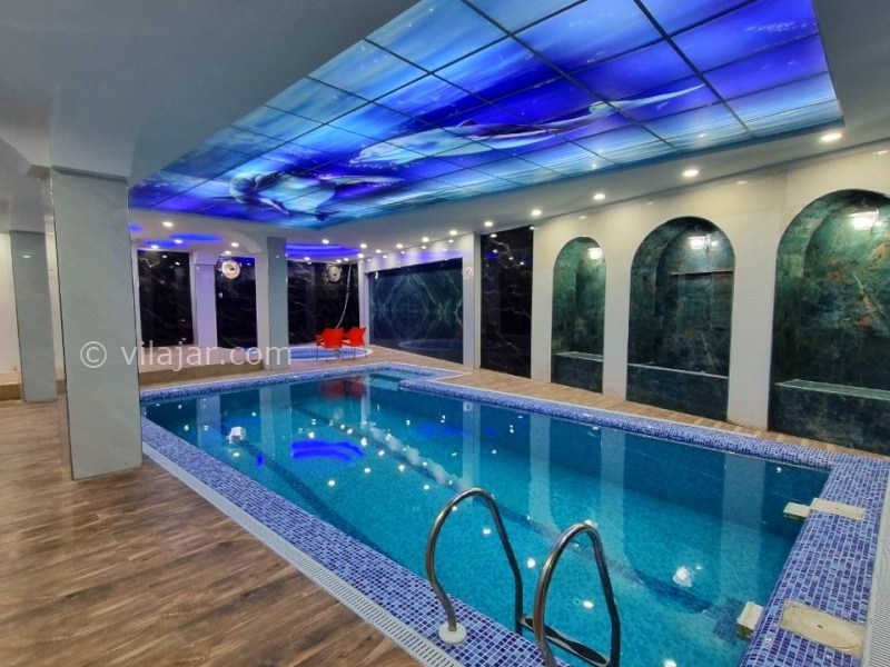 عکس شماره 877678 - ویلا با دو استخر آبگرم در رودهن - استخر داخلی 